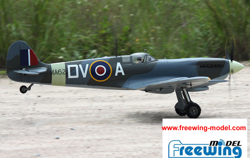 FlightLine RC Spitfire Mk.IX 1600mm (63 inch) Wingspan PNP RC Airplane