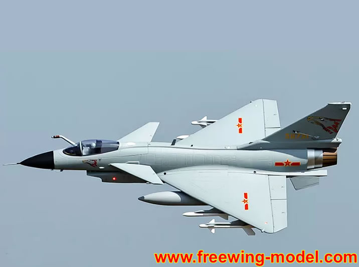 >Freewing J-10A Super Scale 90mm Jet RC JET Flight Image