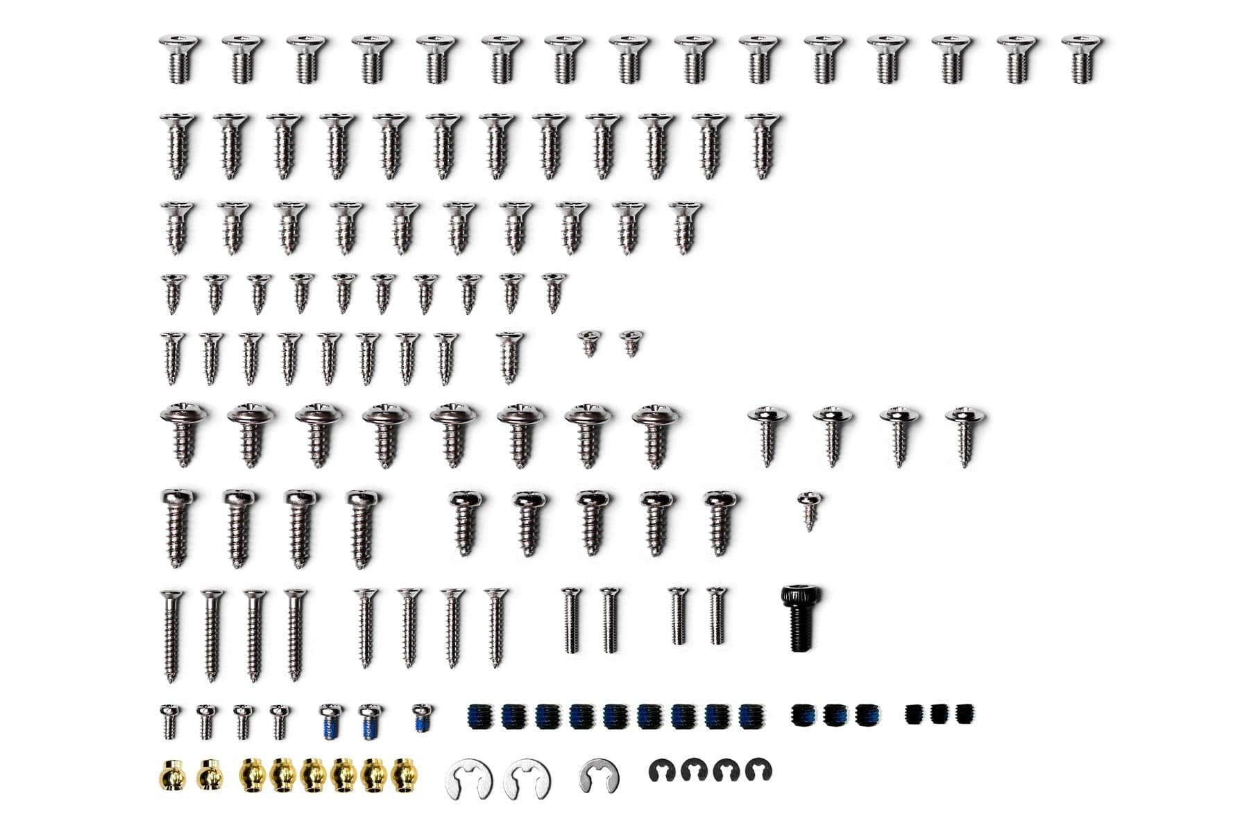 Freewing 70mm SR-71 Blackbird Screw Set