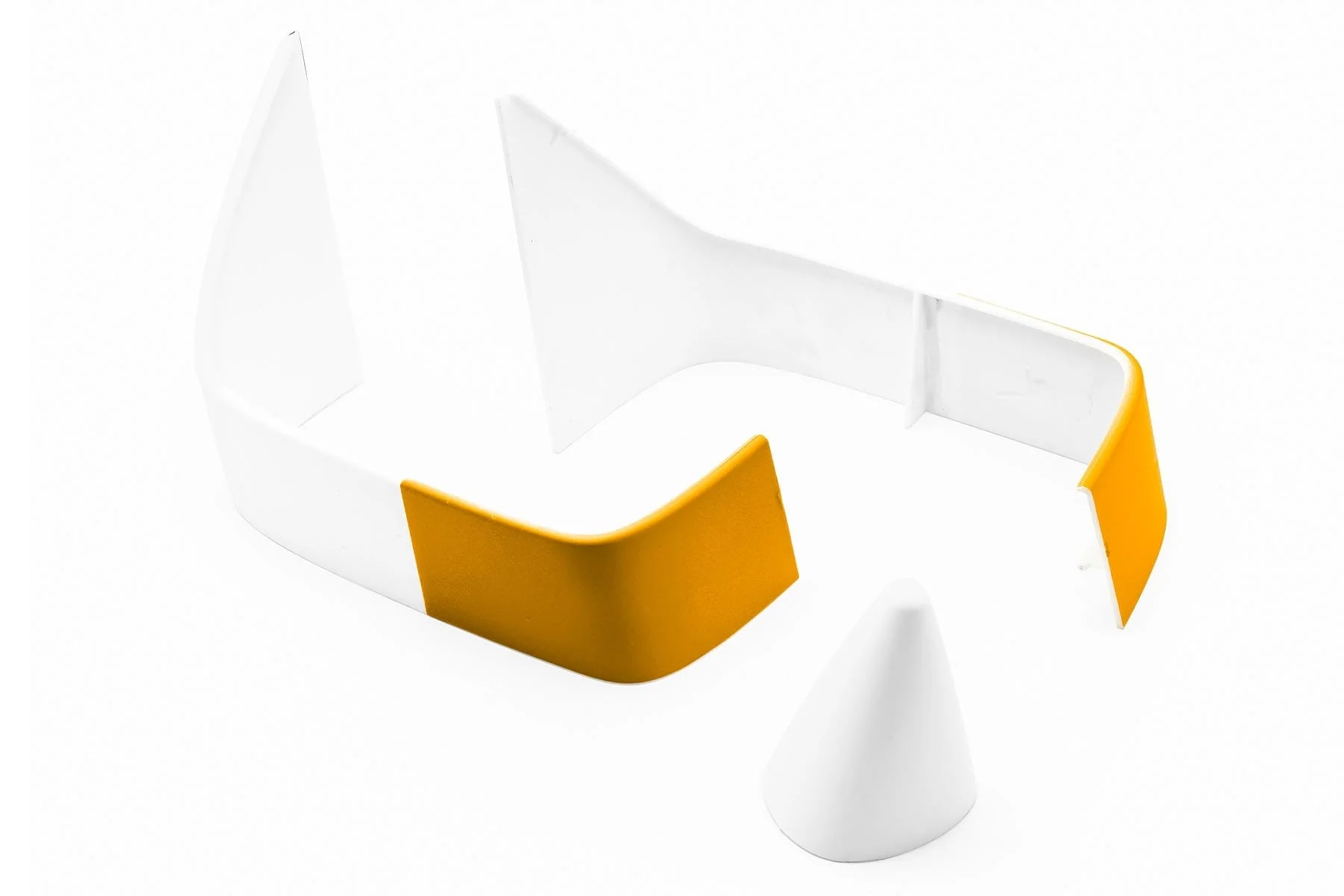 Freewing 90mm EDF Zeus Nose Cone and EDF Cover for Orange zeus jet