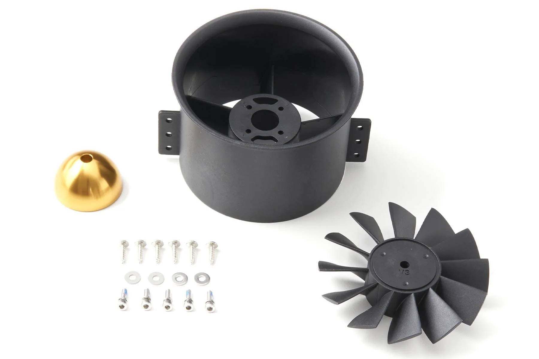 Freewing 90mm EDF Zeus Main Landing Gear Strut and Tire - Right