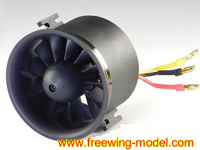 Freewing 3658-2150Kv Inrunner Motor 80mm 12-Blade EDF