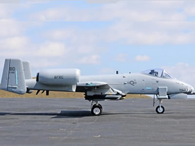 Freewing A-10 Thunderbolt II Super Scale Twin 80mm EDF Jet V2 with Gyro PNP Jet