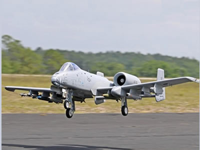 Freewing A-10 Thunderbolt II Super Scale Twin 80mm EDF Jet V2 with Gyro PNP Jet