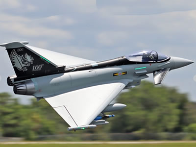 Freewing Eurofighter Typhoon V2 6S 90mm EDF Jet PNP RC Airplane