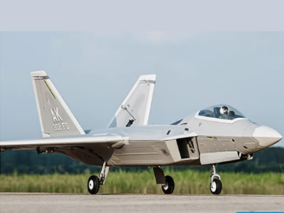 Freewing F-22 Raptor High Performance 70mm EDF ARF Plus RC Jet 