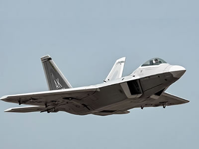 Freewing F-22 Raptor High Performance 70mm EDF ARF Plus RC Jet 