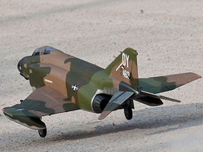 Freewing F-4D Green Phantom II 90mm 6S EDF Jet PNP RC Airplane