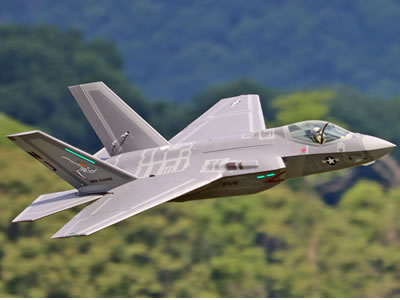 Freewing F-35C Lightning II 12S 110mm EDF  with Gyro  PNP Jet